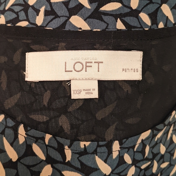 Loft Business Casual Dress, Evergreen (size xxs petite, women) - Picture 4 of 6